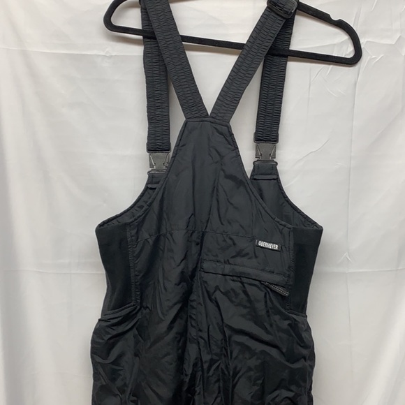 Obermeyer Volt Youth Black Bib I-Grow Ski Snow Pants Size 16 - Picture 5 of 6